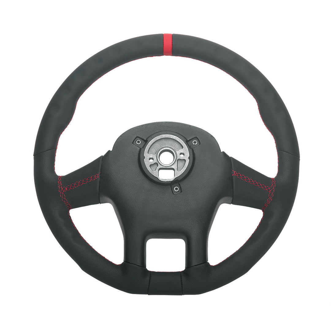 18" YourGrip GT PRO Leather Steering Wheel For 2012-2021 Peterbilt 579 &amp; 2013-2021 Kenworth T680 - Black