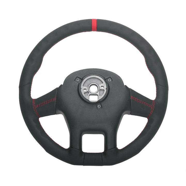 18" YourGrip GT PRO Leather Steering Wheel For 2012-2021 Peterbilt 579 &amp; 2013-2021 Kenworth T680 - Black