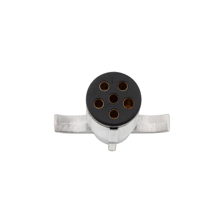Round 6 - Way Female Connector - Split Pin
