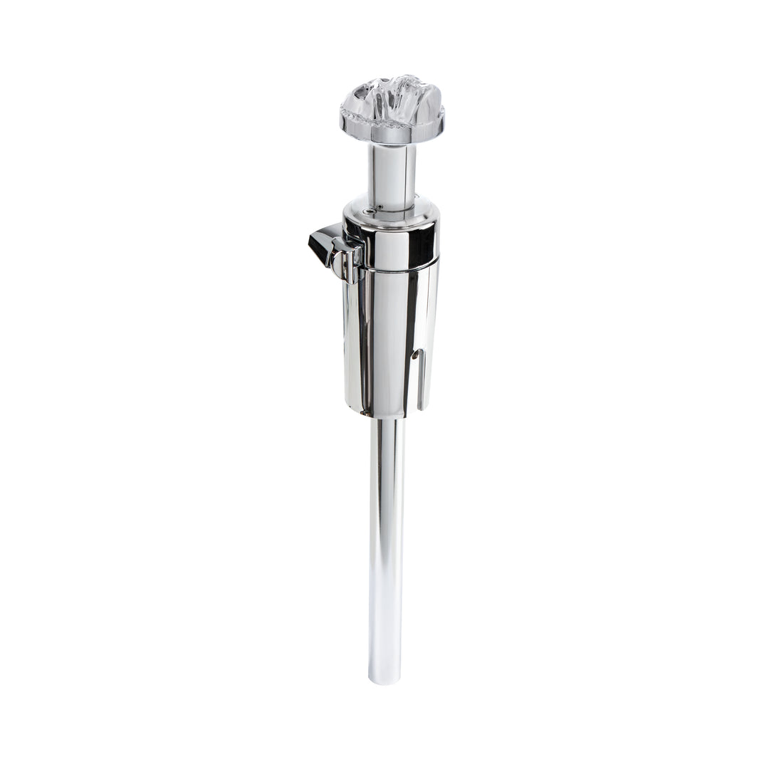 Skull Thread-On Gearshift Knob With 13/15/18 Speed Adapter - Chrome