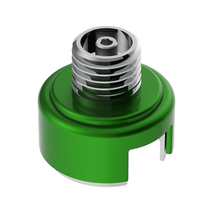 M30 x 3.5 Thread-On Shift Knob Mounting Adapter For Eaton Fuller Style 13/15/18 Shifter - Emerald Green
