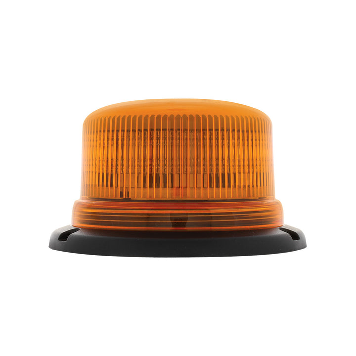8 High Power LED Low Profile Beacon Light - Permanent Mount