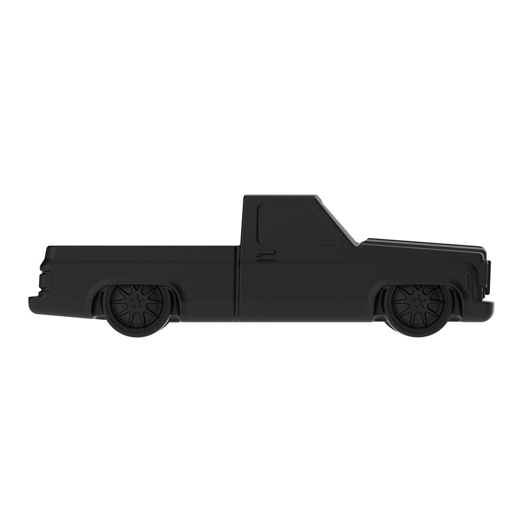 Solid Die-Cast 1973-1987 Chevrolet Truck Style Paper Weight - Matte Black