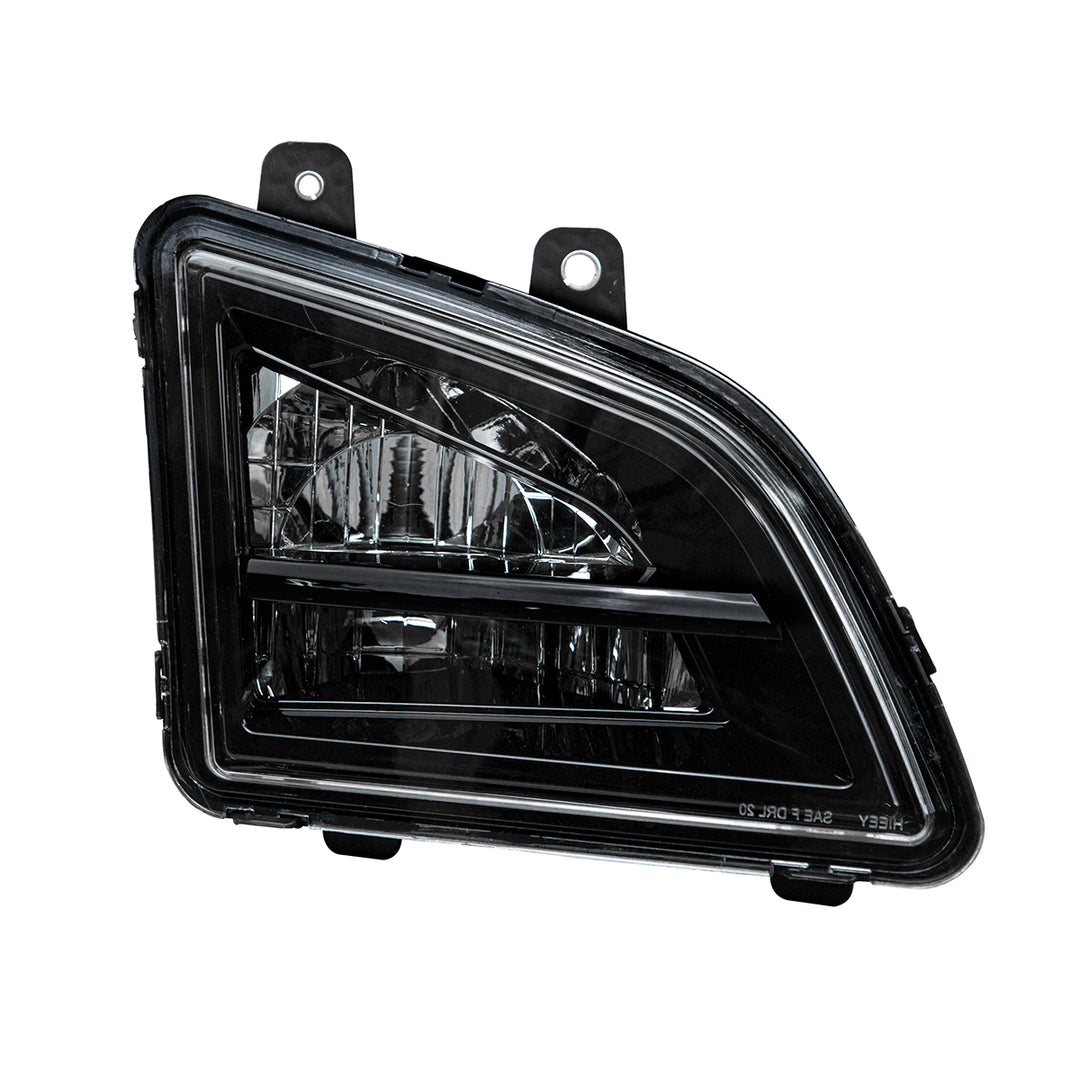 Black LED Driving &amp; Fog Light For 2018-2024 Volvo VNL - Passenger - Competition Series
