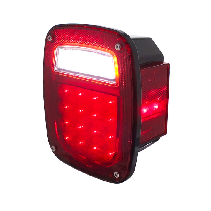 LED Universal Combination Tail Light Without License Light &amp; Side Marker (Bulk)