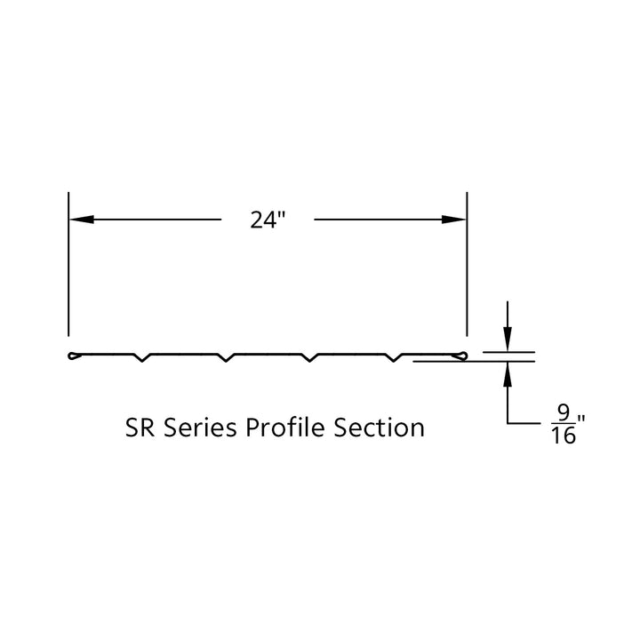 60" 430 Stainless Steel (18ga) Half Fender - SR Series (Pair)