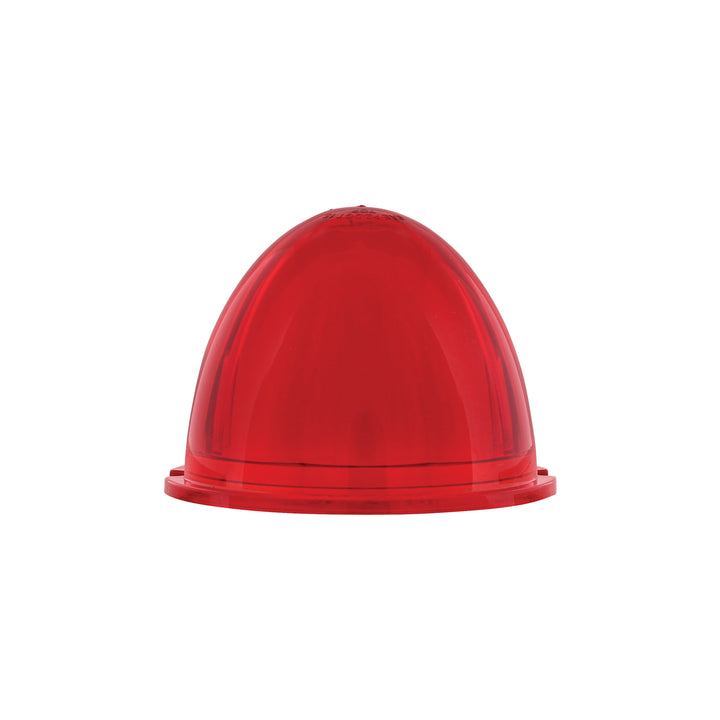 9 LED Dual Function GloLight Watermelon Cab/Auxiliary Light - Red LED/Red Lens