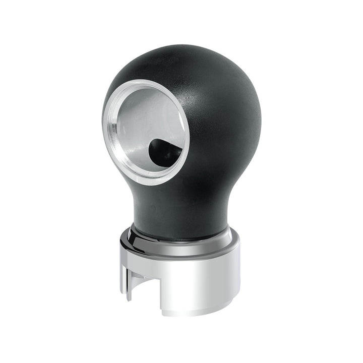 Thread-On Charlotte Style Gearshift Knob With 13/15/18 Speed Adapter - Matte Black