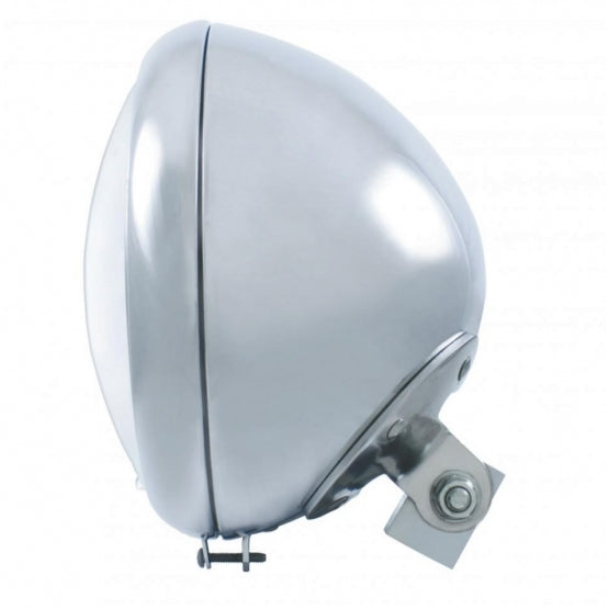 7" Motorcycle Headlight With 34 Amber LED Bulb