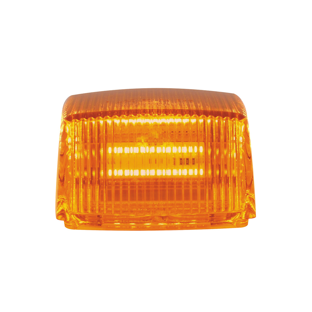 36 LED Square Cab Light - Amber LED/Amber Lens (5-Pack)