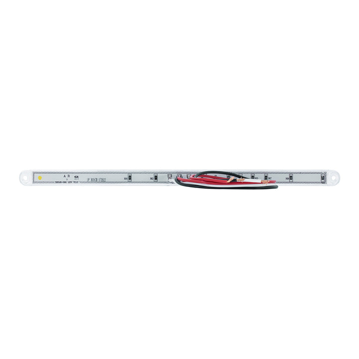 24 LED Dual Function 12" GloLight Bar (Turn Signal) - Amber LED/Clear Lens (Bulk)