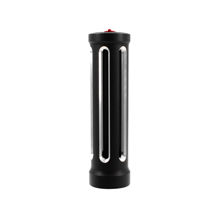 M30 x 3.5 Thread-On Sonoma Style Gearshift Knob - Red Crystal/Matte Black