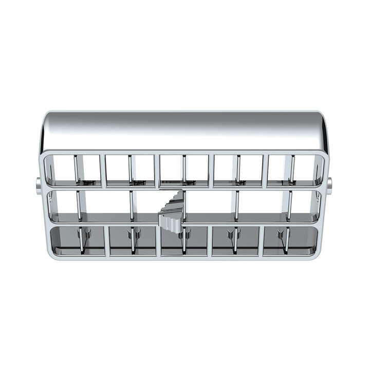 Chrome Plastic A/C Vent For 2001-05 Peterbilt - Center