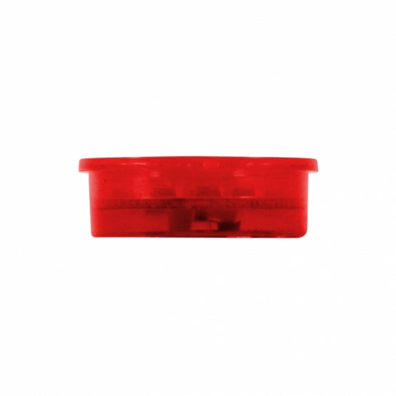 9 LED Mini Bullet Light Insert - Red LED/Red Lens (Bulk)