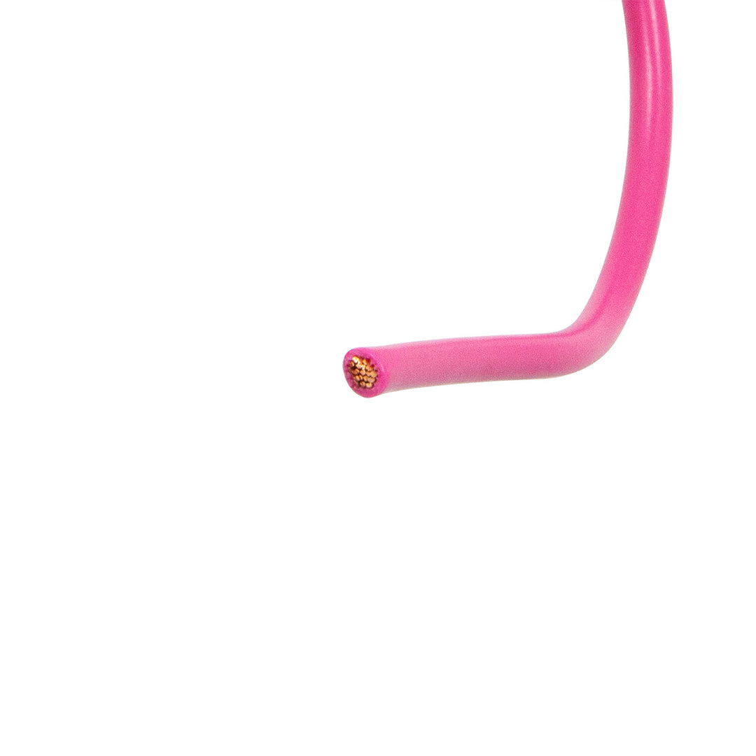 Primary Wire - Rated 105°C 12 AWG, Pink 12 Ft.