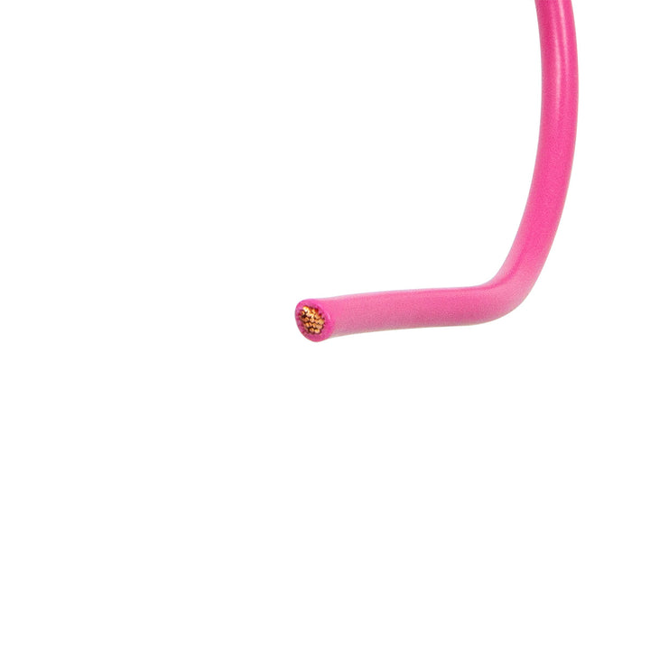 Primary Wire - Rated 105°C 12 AWG, Pink 12 Ft.