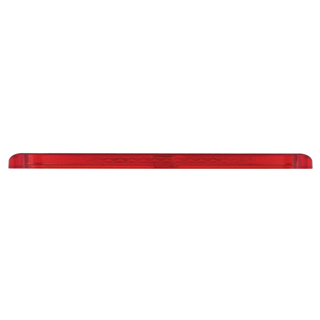 23 SMD LED 17-1/4" Reflector Light Bar Only (Stop, Turn &amp; Tail) - Red LED/Red Lens (Bulk)