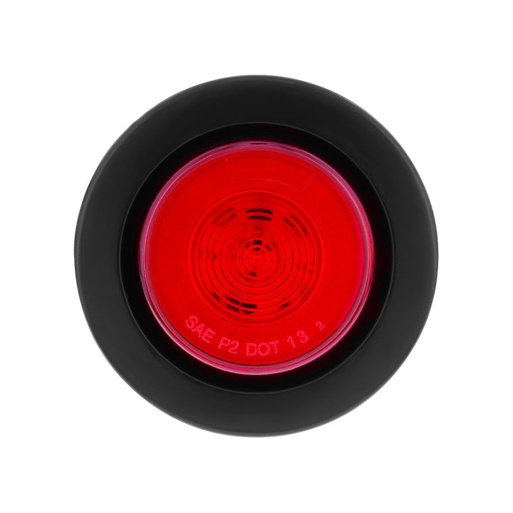 9 LED 2-1/2" Round GloLight Kit (Clearance/Marker) - Red LED/Red Lens