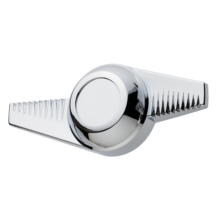 Chrome Plastic 2 - Bar "Groovy" Hubcap Spinner
