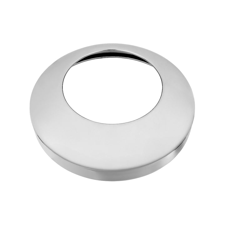 8" Stainless Rear Hubcap With Hubometer Cutout