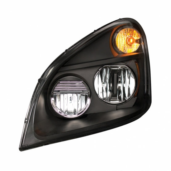 "Blackout" LED Headlight For 2008-2017 Freightliner Cascadia - Driver