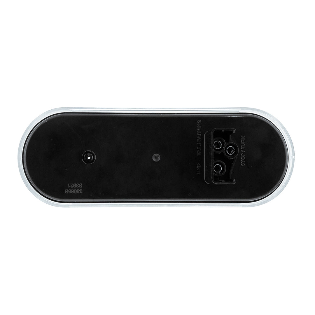 6 LED 6" Oval Light (Back-Up) - White LED/Clear Lens