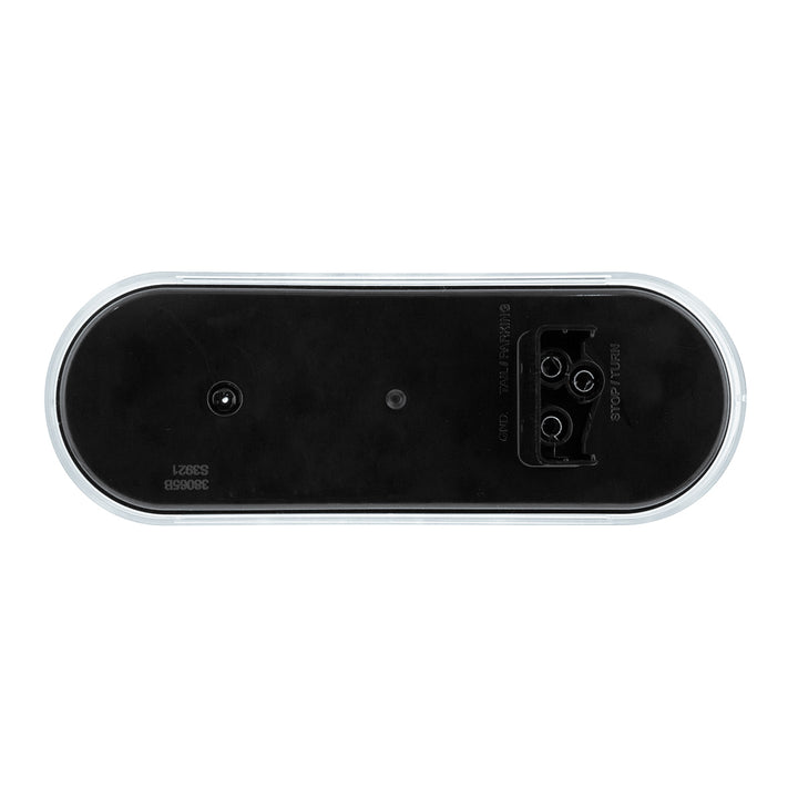 6 LED 6" Oval Light (Back-Up) - White LED/Clear Lens
