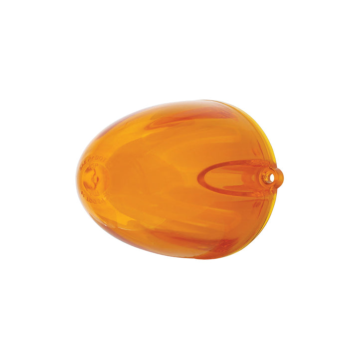 9 LED Dual Function GloLight Watermelon Grakon 1000 Style Cab Light - Amber LED/Amber Lens