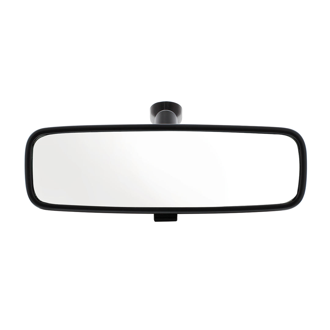 8" Black Day/Night Interior Rearview Mirror Assembly - Glue - On Mount