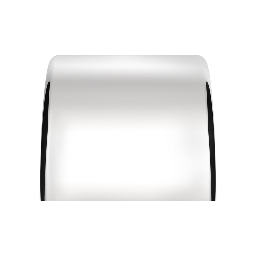 120" 430 Stainless Steel (16ga) Roll Formed Edge Smooth Full Fender 60" Spread - Stainless Steel Series (Pair)