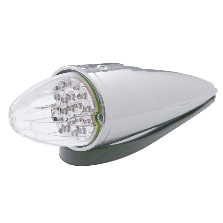 19 LED Reflector Grakon 1000 Style Cab Light Kit - Amber LED/Clear Lens