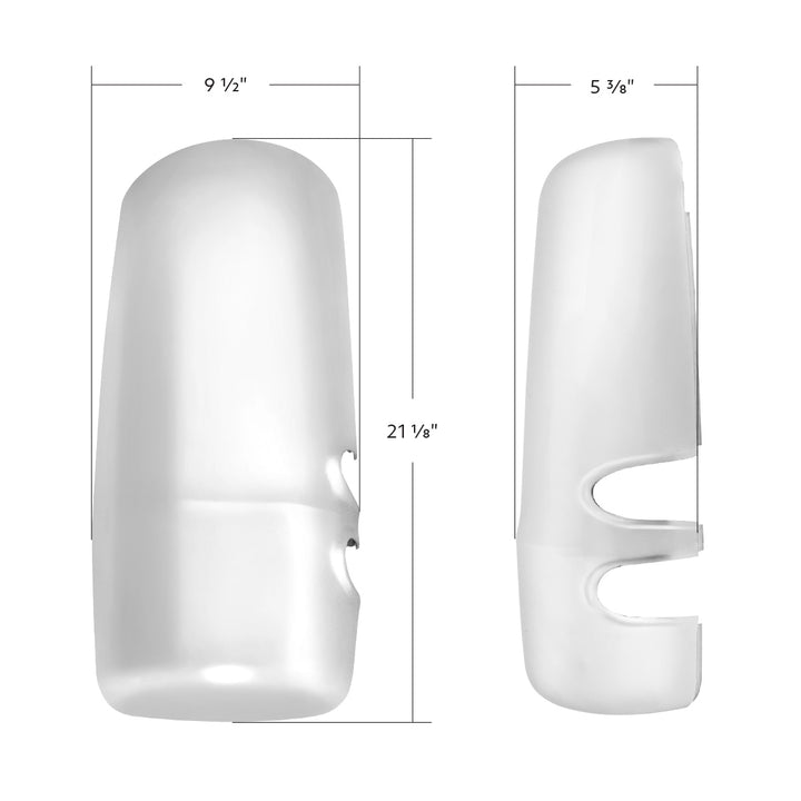 Chrome Mirror Cover For 2013-2025 Kenworth T680 - Passenger