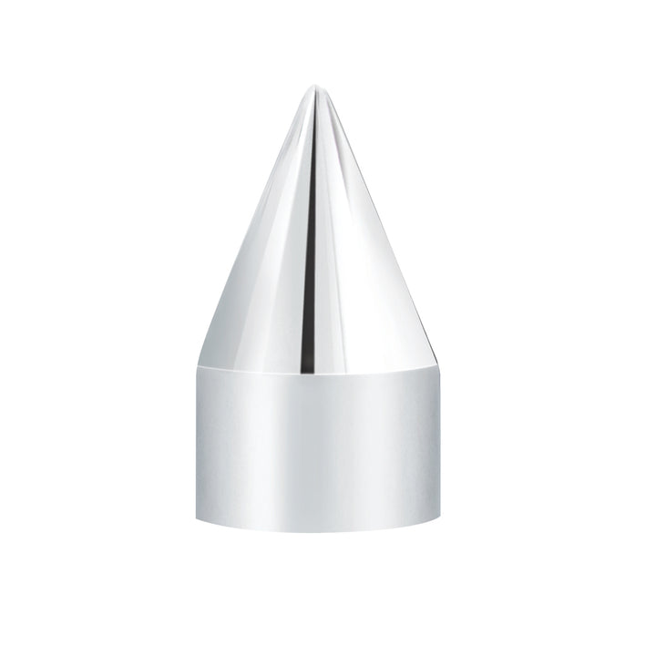3/4" x 1-7/8" Chrome Plastic Spike Nut Cover - Push-On (Bulk)