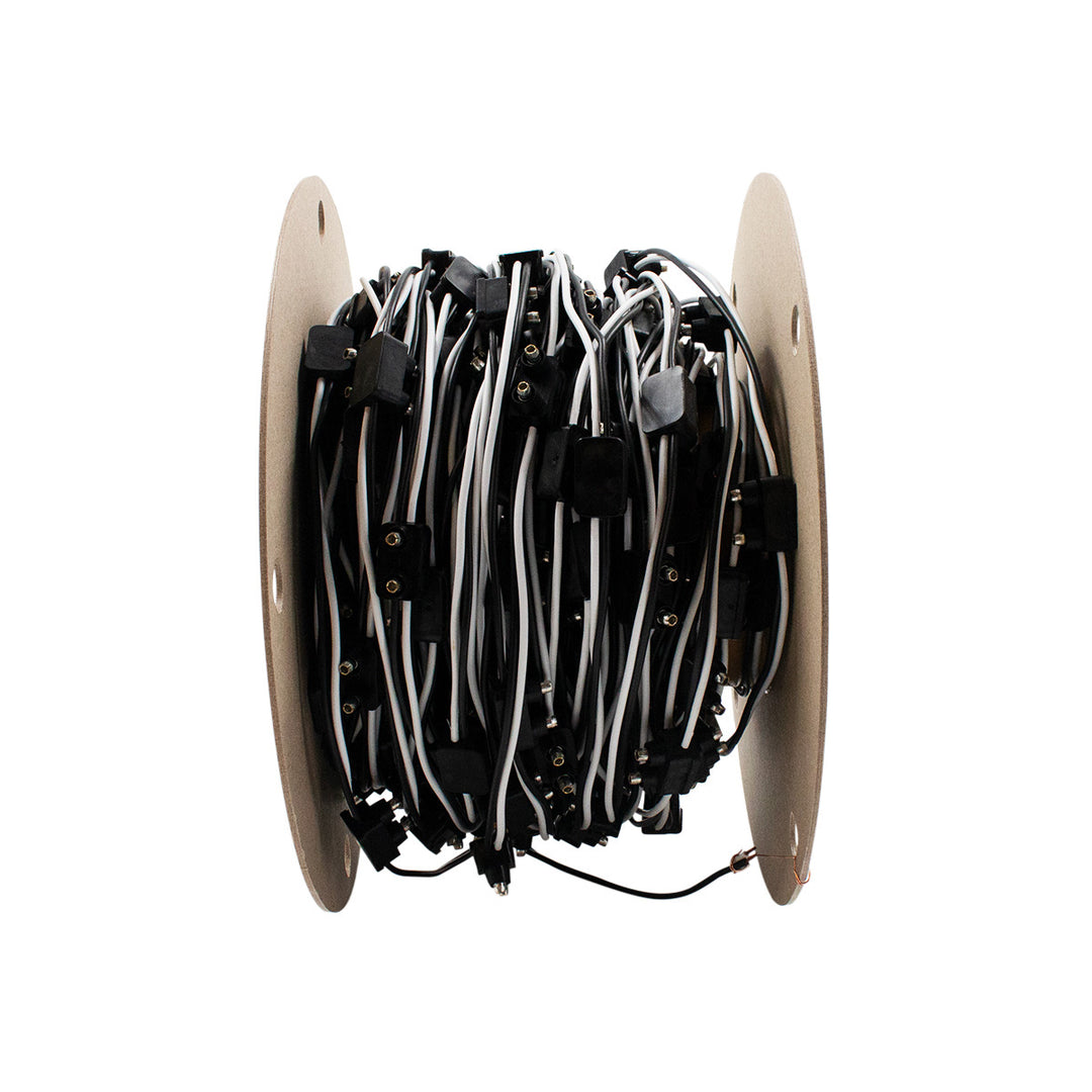 200 Count 2 - Prong Male Bullet Plugs 16G Wire Harness Roll - 100&