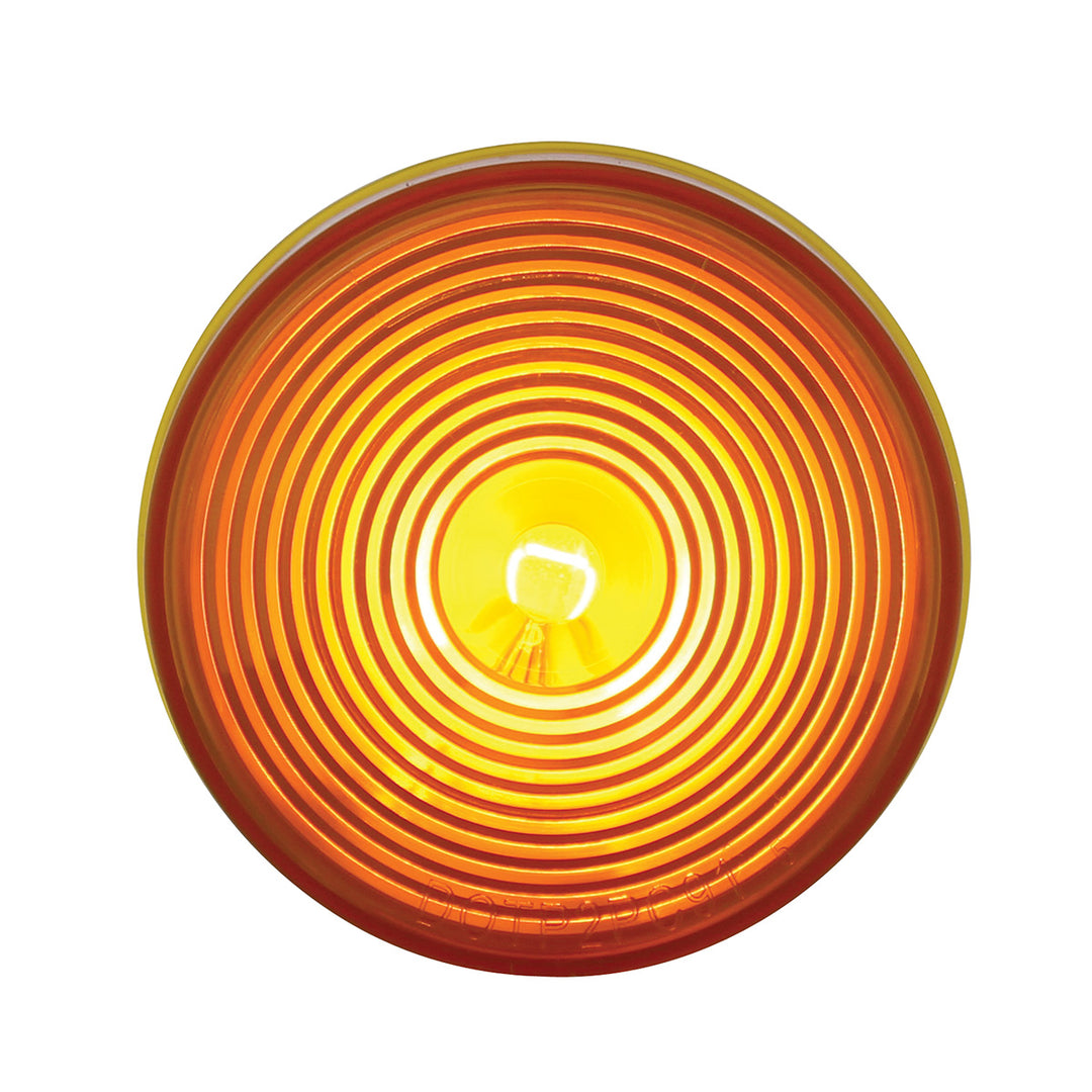 2-1/2" Round Light Kit (Clearance/Marker) - Amber Lens