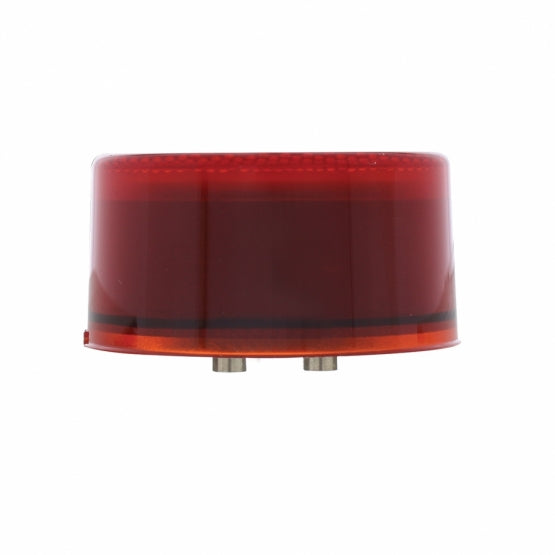 9 LED 2" Round Mirage Light (Clearance/Marker) - Red Led/Red Lens (Bulk)