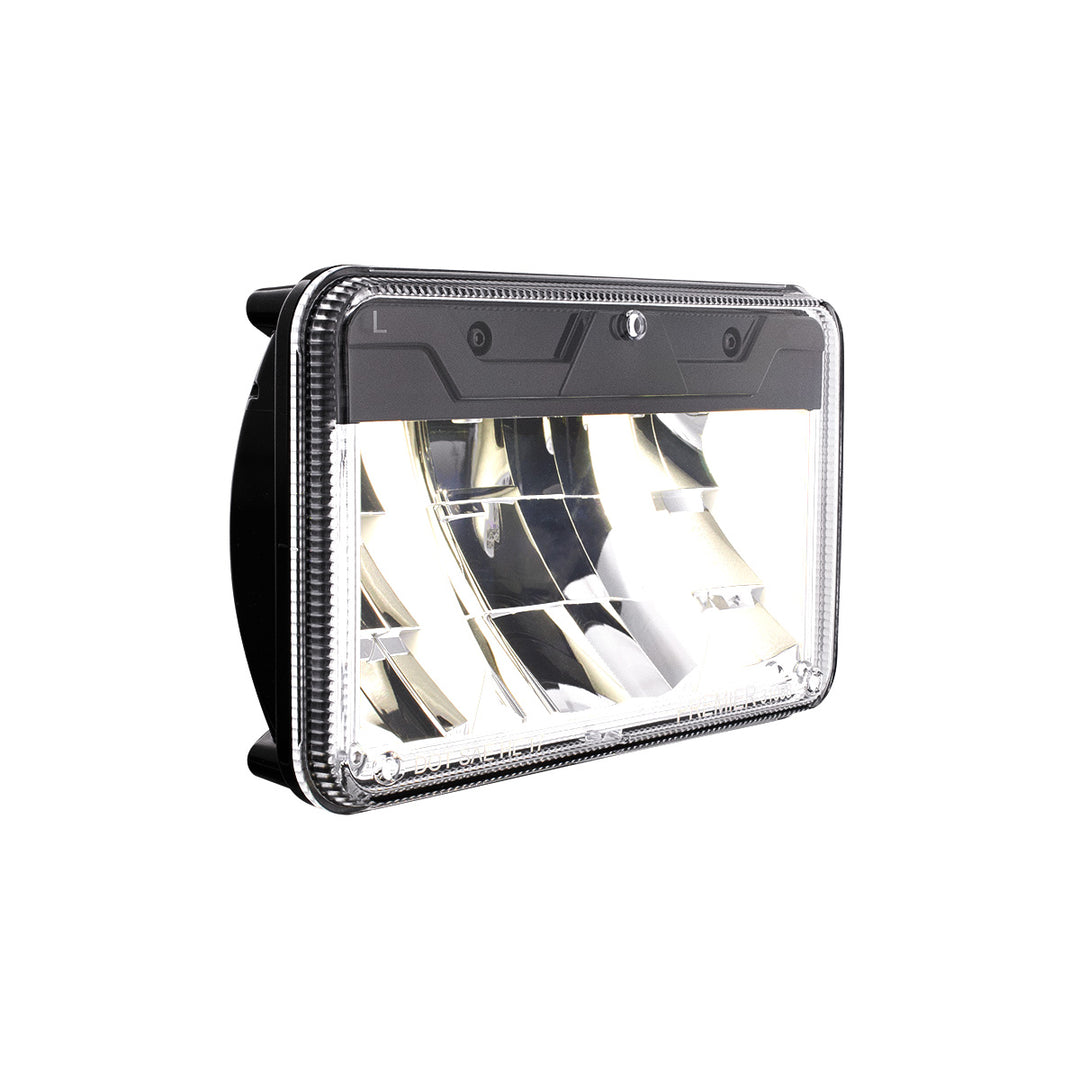 ULTRALIT - High Power LED 4" x 6" Low Beam Headlight With Polycarbonate Lens &amp; Housing