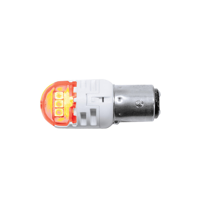 High Power 6 LED 1157 Bulb - Amber (Pair)