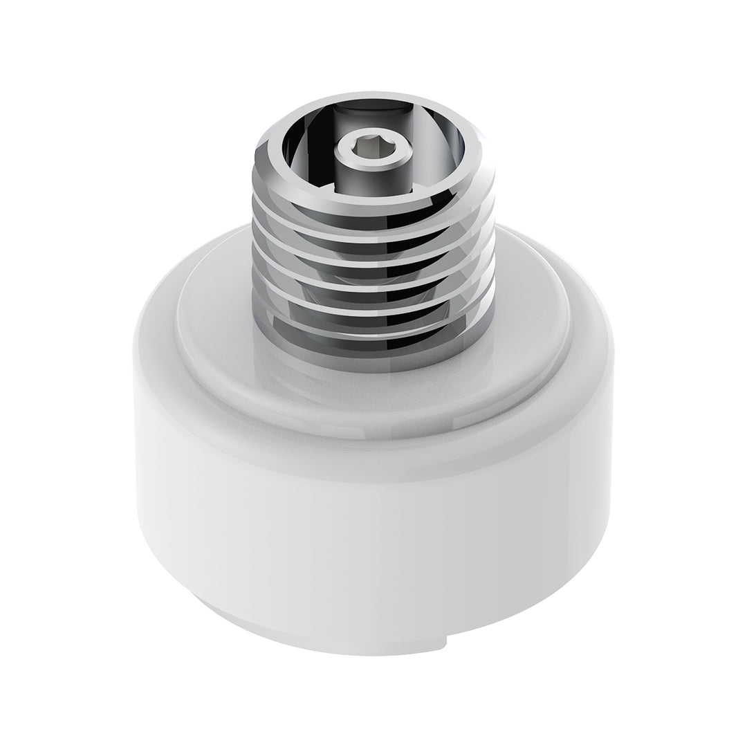 M30 x 3.5 Thread-On Shift Knob Mounting Adapter For Eaton Fuller Style 9/10 Shifter - Pearl White