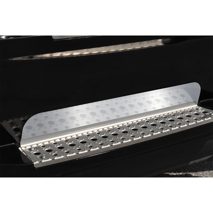 430 Stainless Steel Lower Step Surface Protective Plates For 2018-2025 Freightliner Cascadia (Pair)