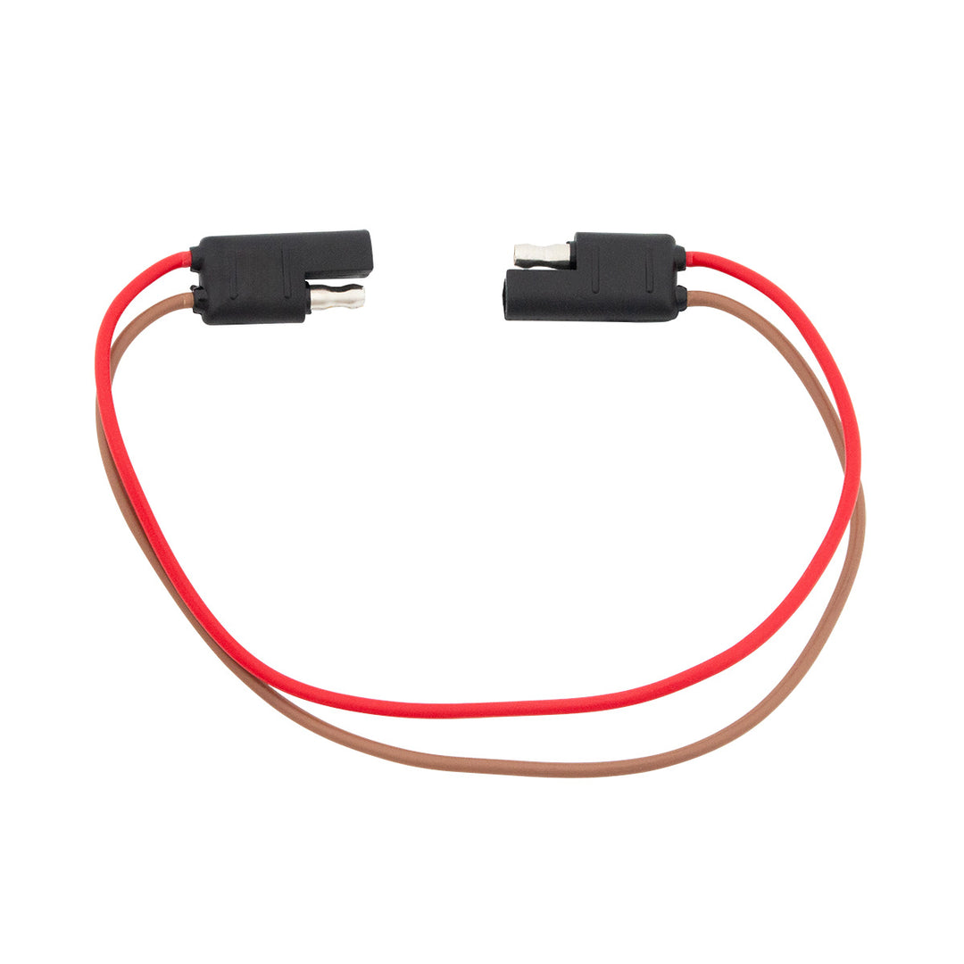 2 - Way Flat Molded FM &amp; 2 - Way Flat Molded M Trailer Connectors w/ Polarized Plugs, 1 Pc.