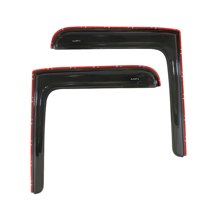 Window Vent Visor For 2008-2017 Freightliner Cascadia - Smoke (Pair)