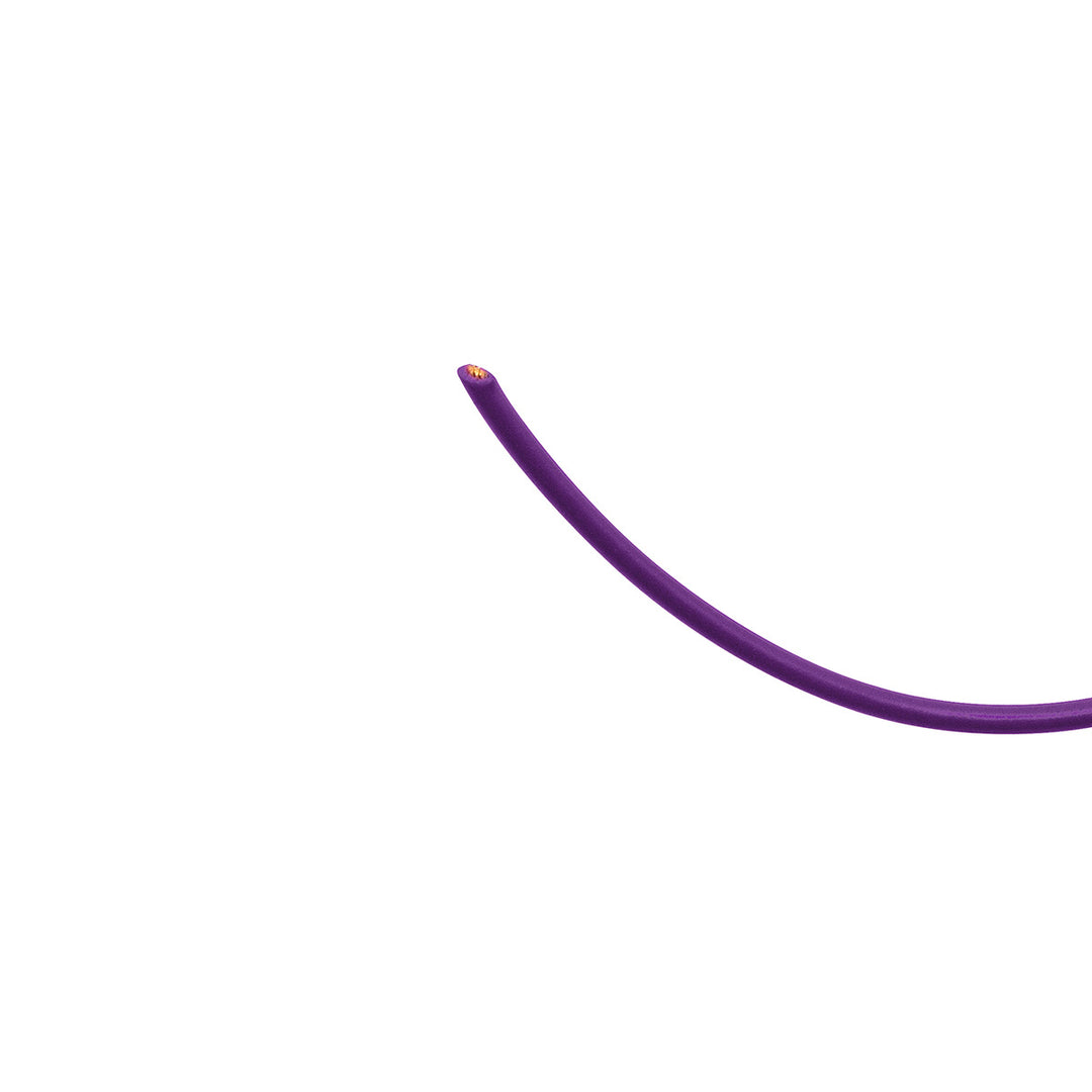 Primary Wire - Rated 105°C 16 AWG, Purple 20 Ft.
