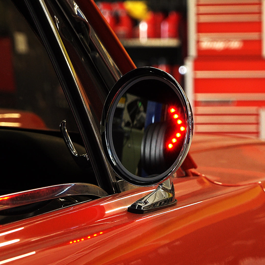 Exterior Mirror With LED Turn Signal For 1964.5-66 Ford Mustang - L/H