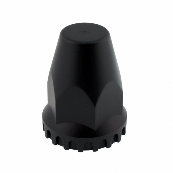 33mm X 2-3/4" Matte Black Nut Original Nut Cover With Flange - Thread-On (Bulk)