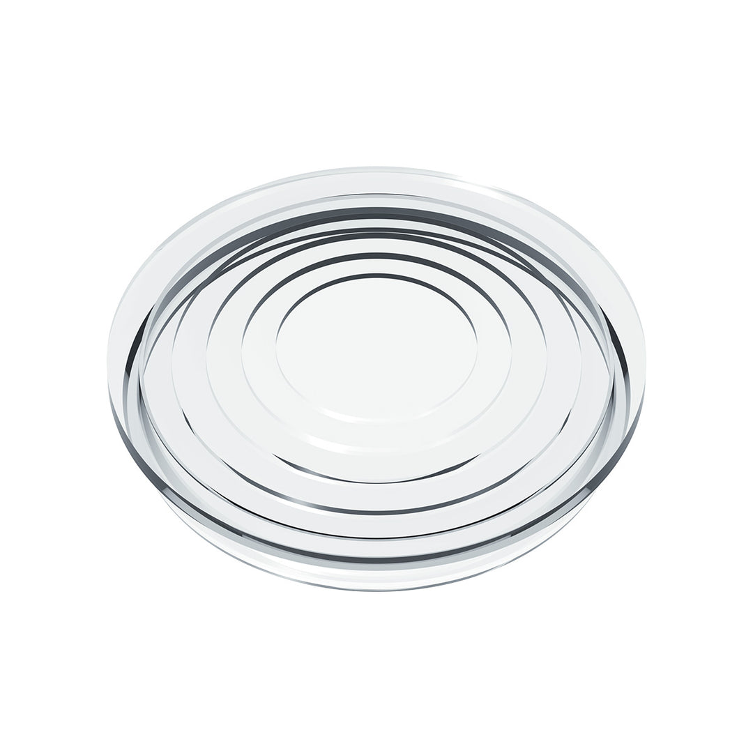 Round Map Light Lens For 2006+ Peterbilt - Clear