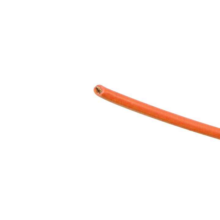 Primary Wire - Rated 80°C 14 AWG, Orange 15 Ft.