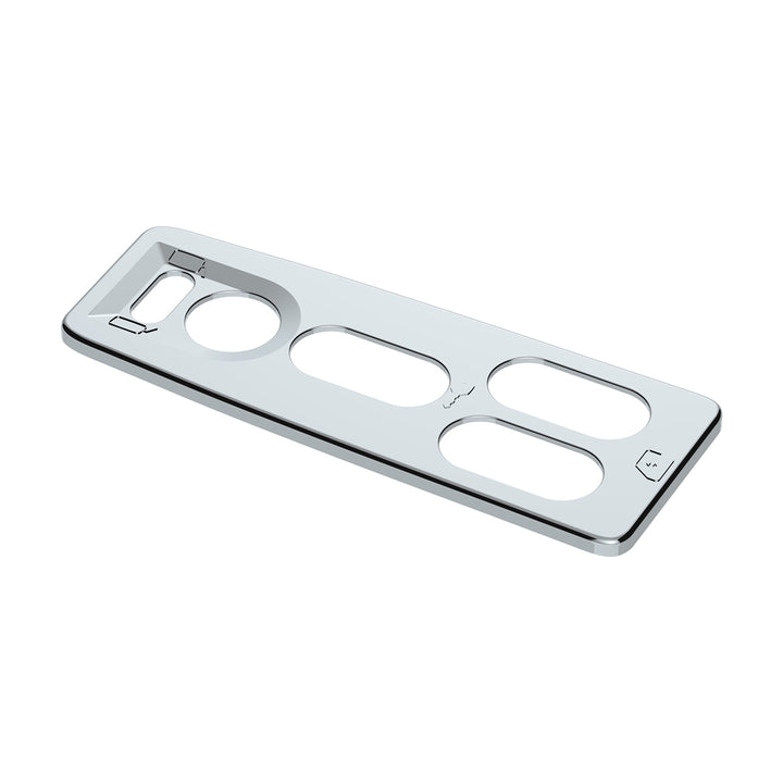 Chrome Window Switch Cover For 2008-2017 Freightliner Cascadia - Driver - 5 Openings