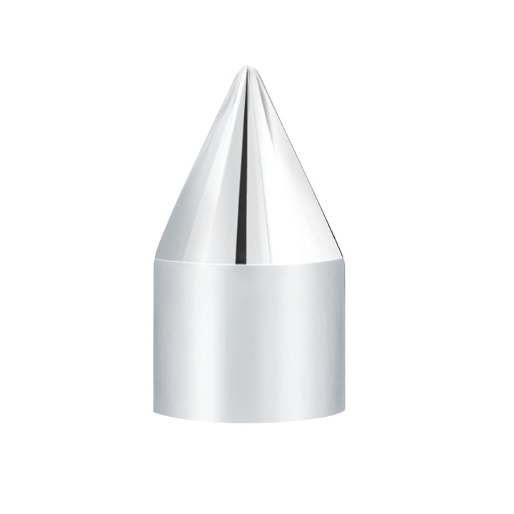 5/8" x 2" Chrome Plastic Spike Nut Cover - Push-On (Bulk)