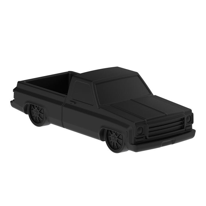 Solid Die-Cast 1973-1987 Chevrolet Truck Style Paper Weight - Matte Black
